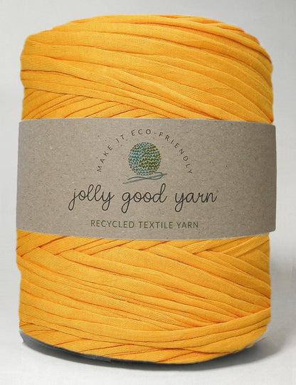 Amber yellow t-shirt yarn (100-120m)