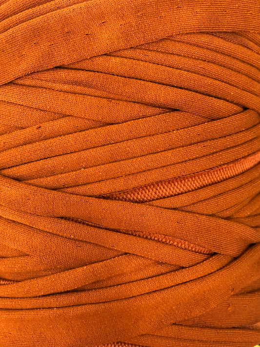 [CLEARANCE] Burnt orange t-shirt yarn (100m)