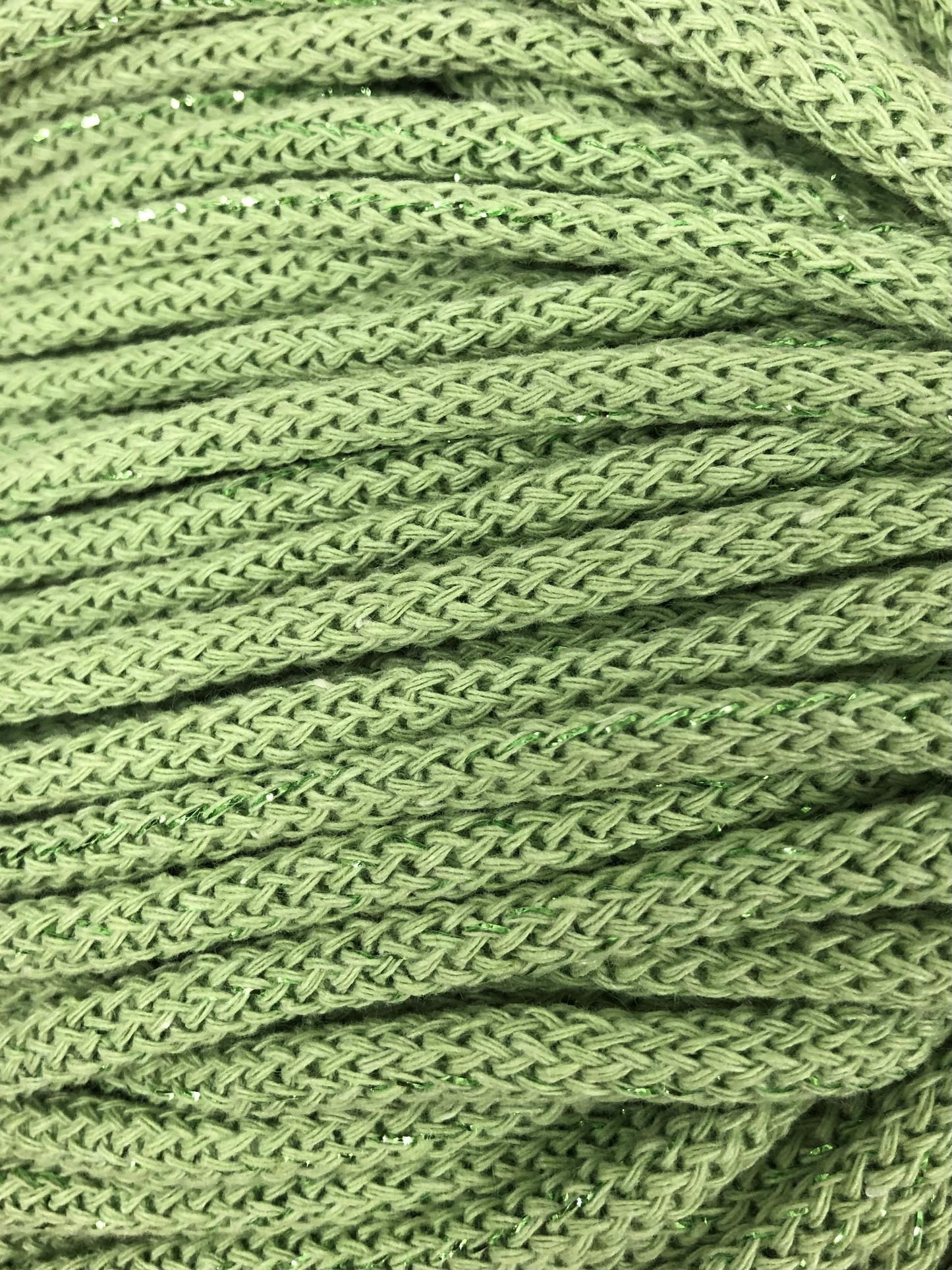 [CLEARANCE] Bobbiny Unicolor Matcha 5mm Braided Macrame Cord (100m)