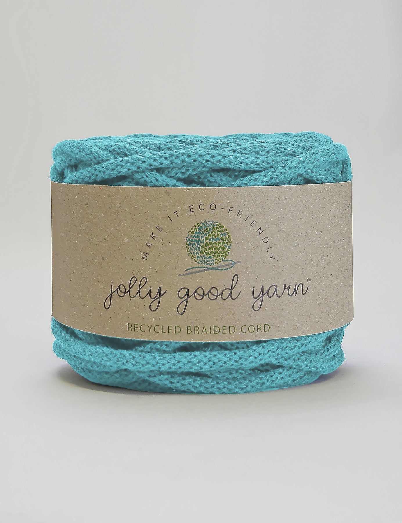 5mm Broadclyst Blue recycled cotton macrame cord