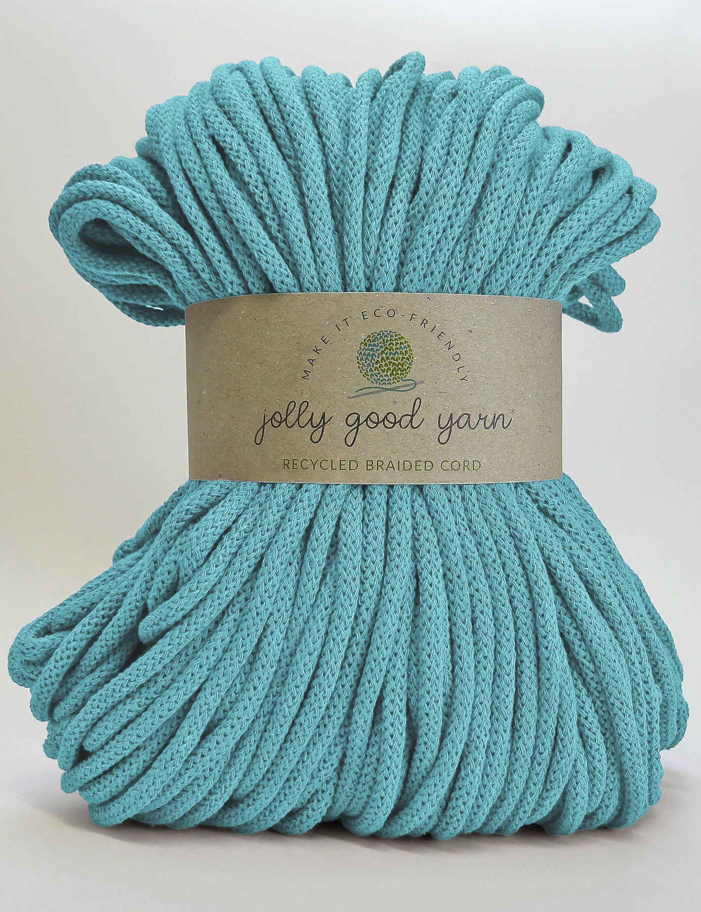 5mm Broadclyst Blue recycled cotton macrame cord