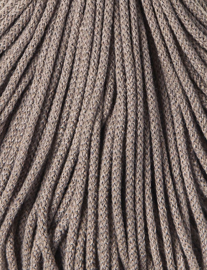 Bobbiny Coffee 5mm Braided Macrame Cord (100m)