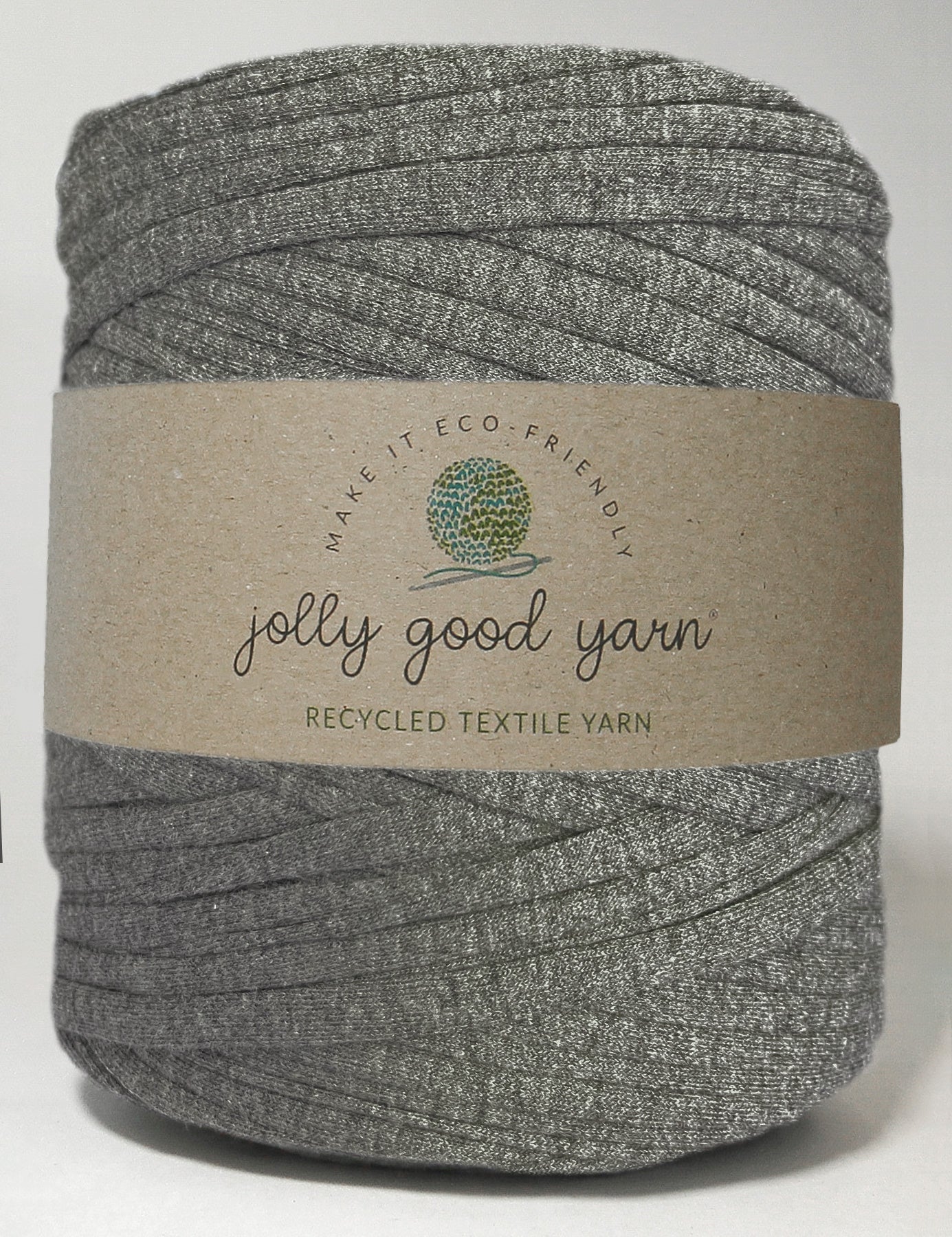 Moon grey t-shirt yarn (100-120m)