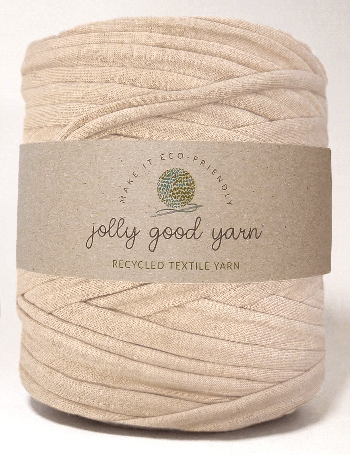 Taos taupe t-shirt yarn (100-120m)