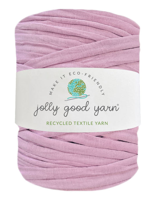 Pale taffy pink t-shirt yarn (100-120m)